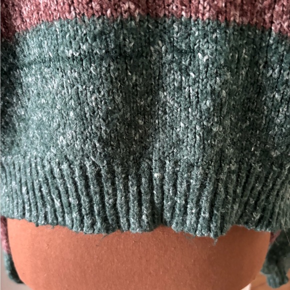 Jed Saltwater LUXE Multicolor Striped Sweater so soft size medium. - Picture 11 of 15